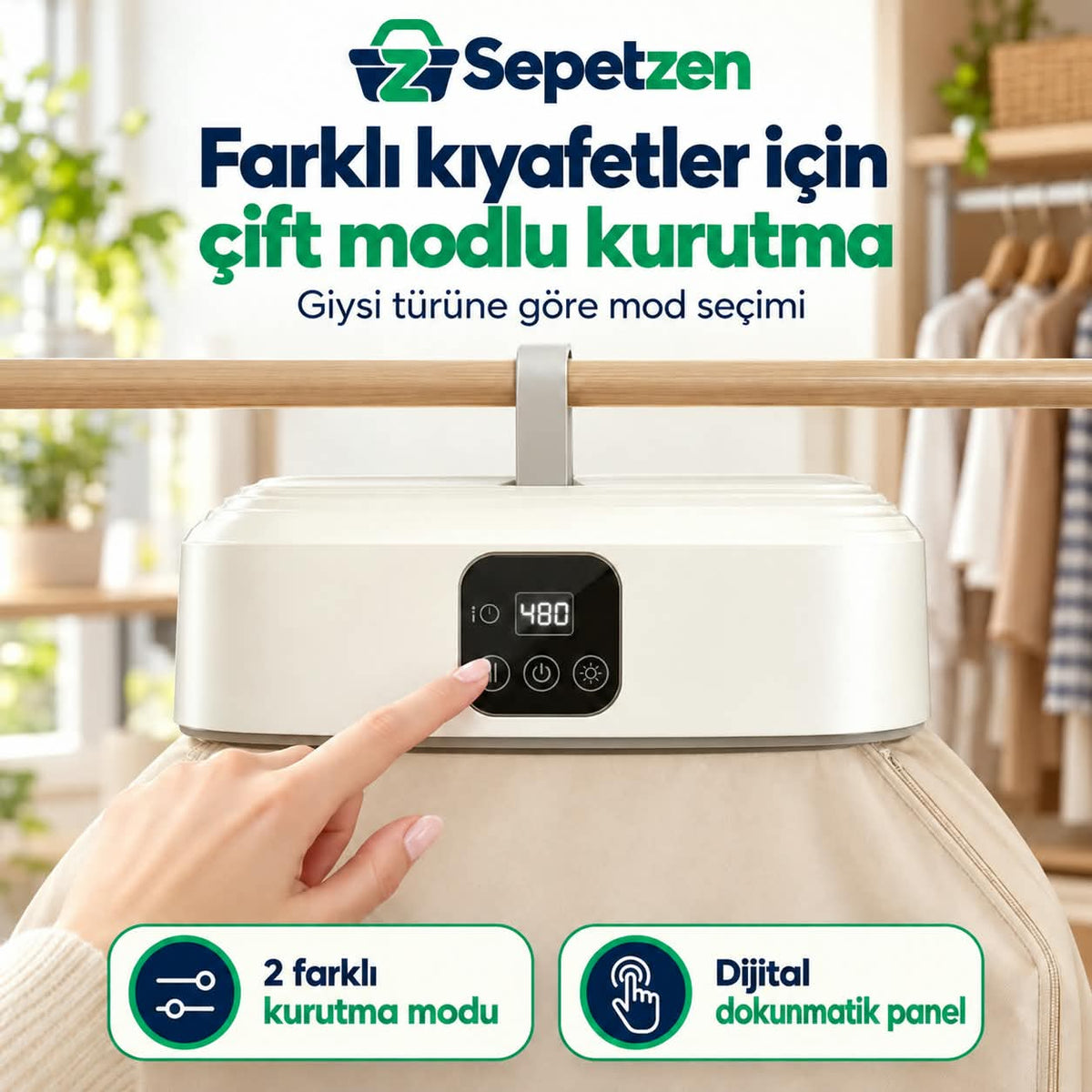 Ayarlar bir dokunuş uzağınızda